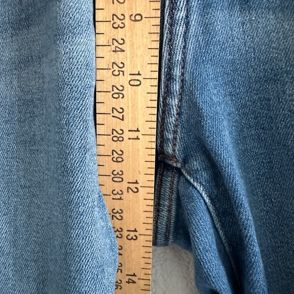 LC Lauren Conrad High Rise Straight Jeans Size 12 - Picture 12 of 14